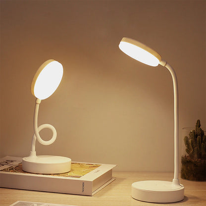 LED Desk Lamp 3-Level Dimmable USB Rechargeable Light